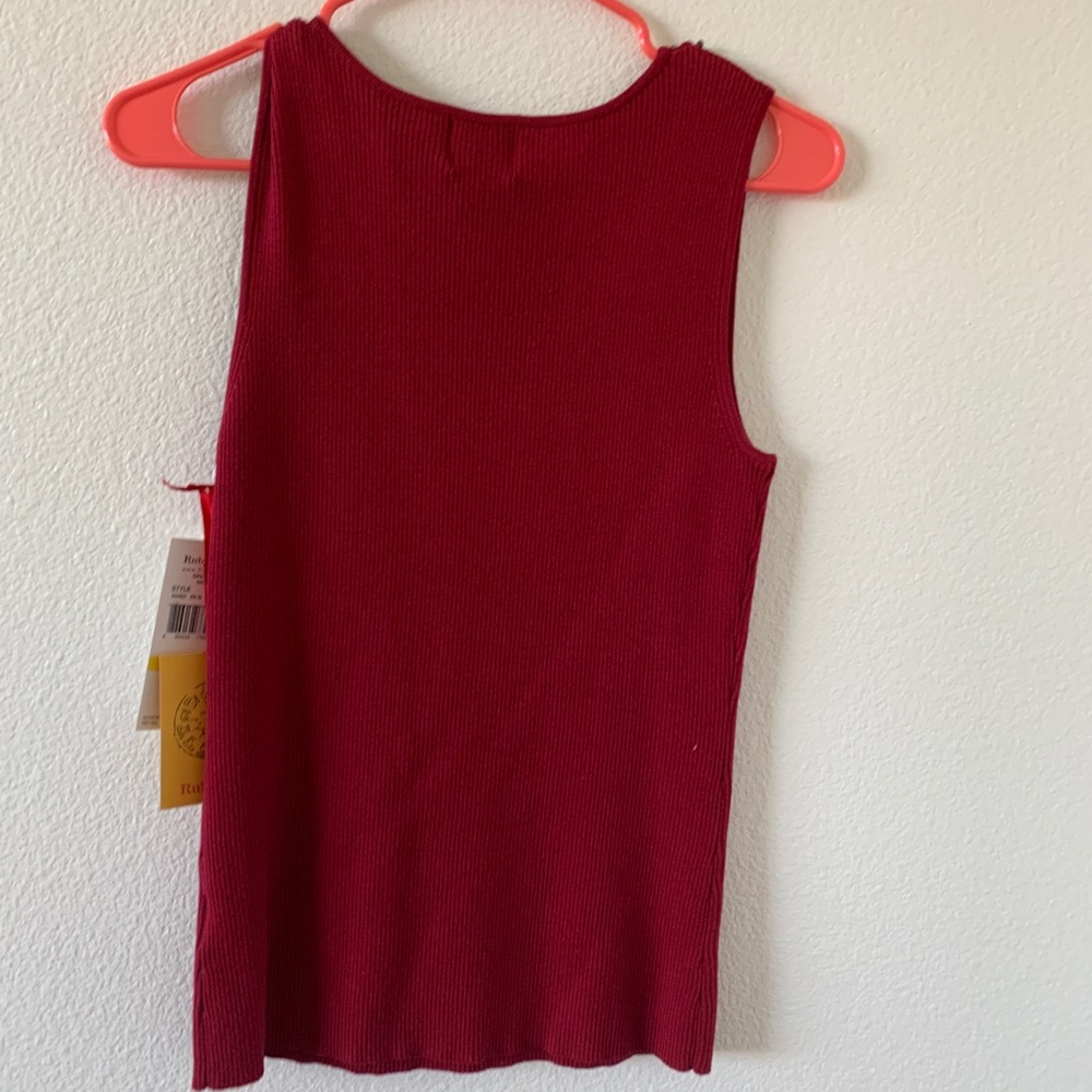 Ruby Rd. Maroon blouse ❤️ - Picture 7 of 7